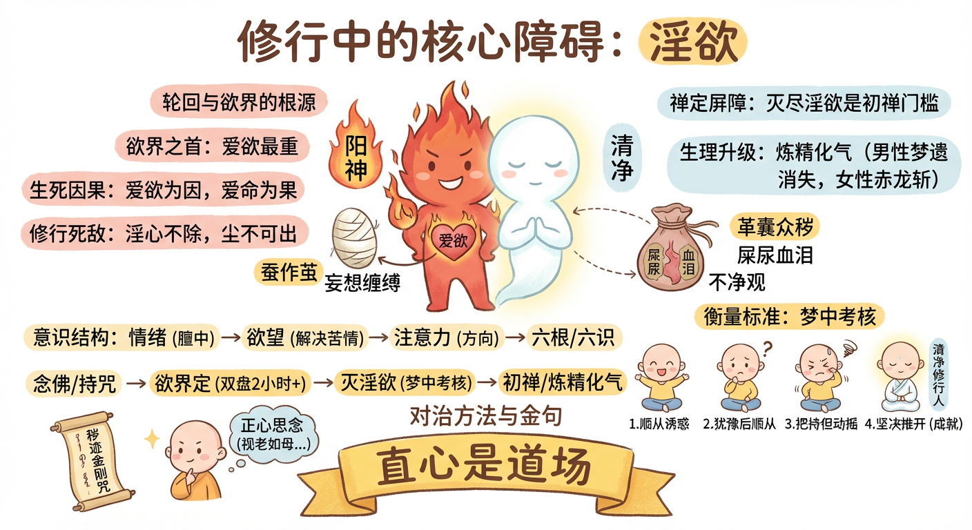 淫慾(四) - 戒行修持圖解